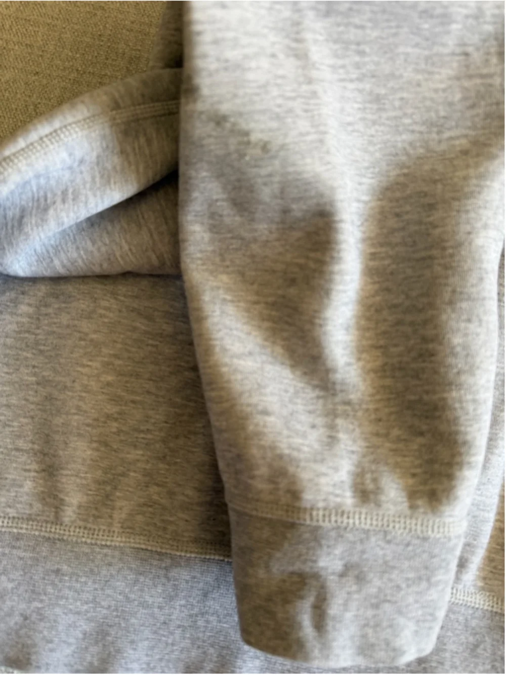 Polo Ralph Lauren Mens defender bear print sweatshirt in grey marl size large